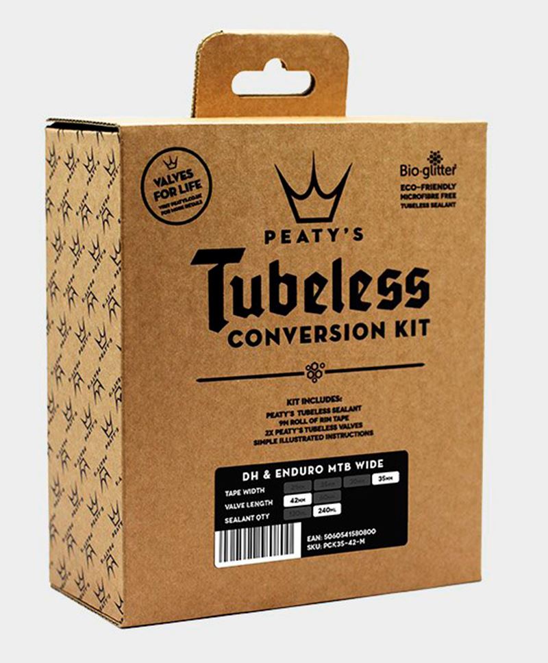 KIT CONVERSION TUBELESS PEATYS 35MM ENDURO-DH