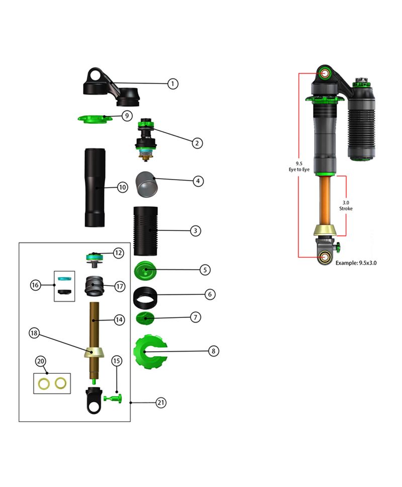 JADE AIR CAP LOCK NUT N6