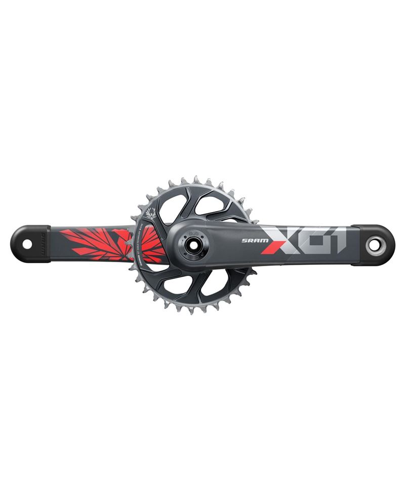 BIELAS SRAM X01 EAGLE DUB BOOST ROJO 12V.