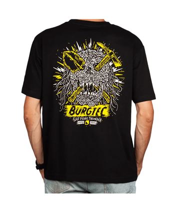 CAMISETA MANGA CORTA BURGTEC SKULL