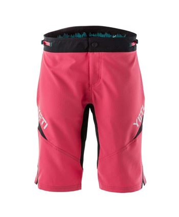 PANTALON CORTO MUJER YETI ENDURO 2018 ROJO