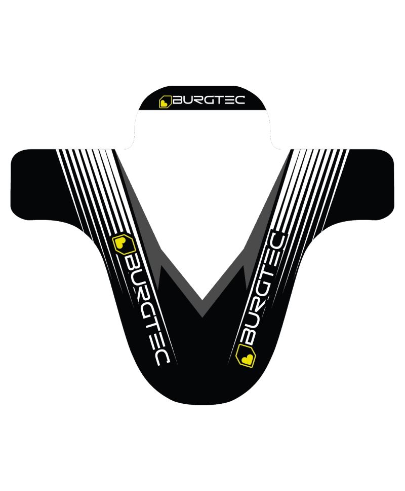 GUARDABARROS BURGTEC MOTO MUDGUARD WHITE