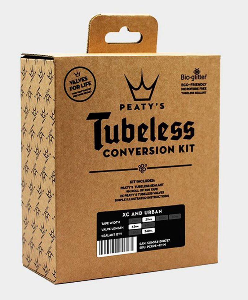 KIT CONVERSION TUBELESS PEATYS 25MM XC-URBAN