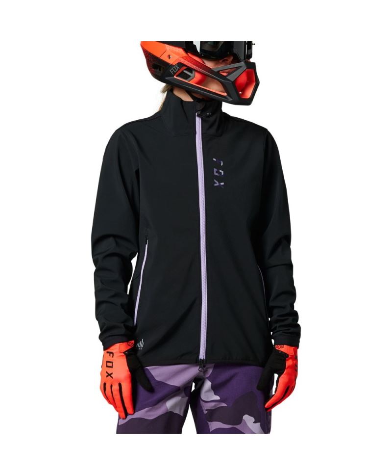 CHAQUETA FOX RANGER FIRE BLACK/PURPLE (MUJER)