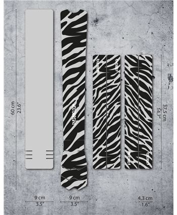 PROTECTOR CUADRO DYEDBRO ZEBRA GLOSS