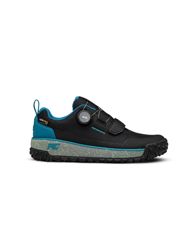 ZAPATILLAS RIDE CONCEPTS FLUME BOA BLACK/BLUE (MUJER)