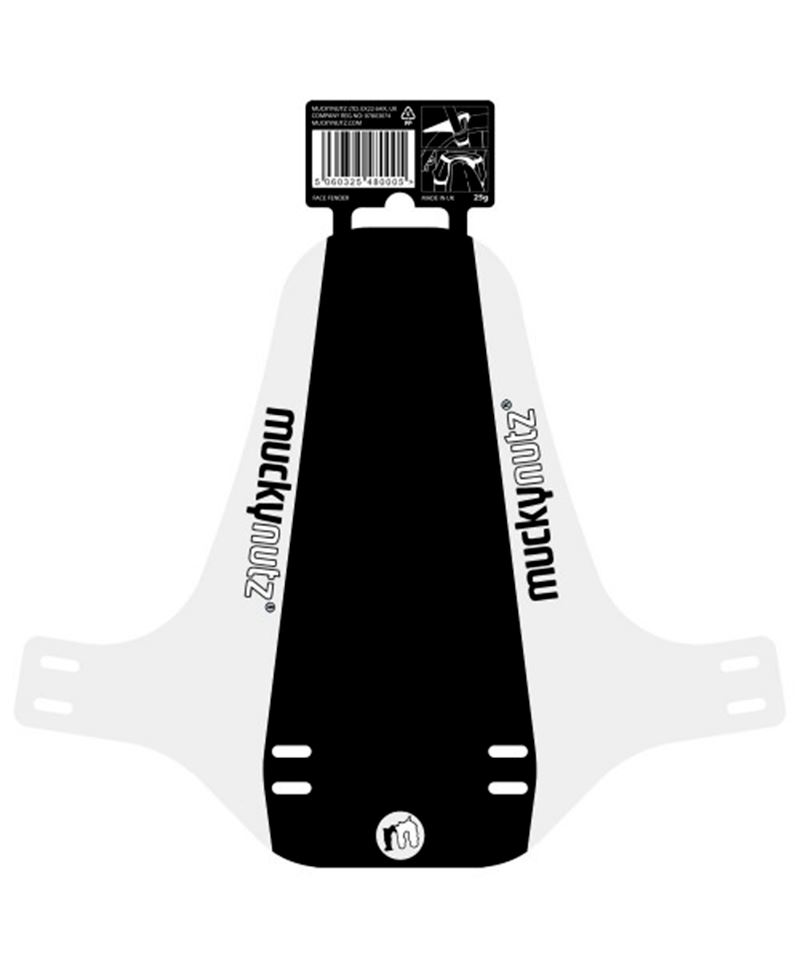 GUARDABARROS MUCKY NUTZ BENDER FENDER NEGRO-BLANCO