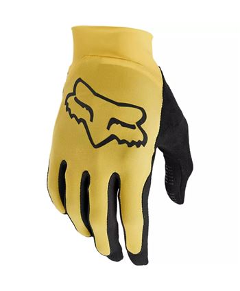 Long gloves fox flexair yellow