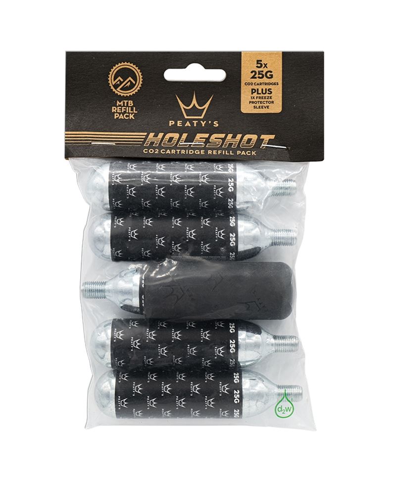 CARTUCHO CO2 PEATYS HOLESHOT MTB 25G 1UD