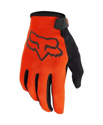 Long gloves fox ranger orange