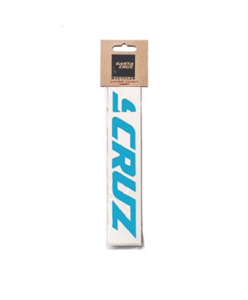 SANTA CRUZ CUSTOM DOWNTUBE DECALL AQUA