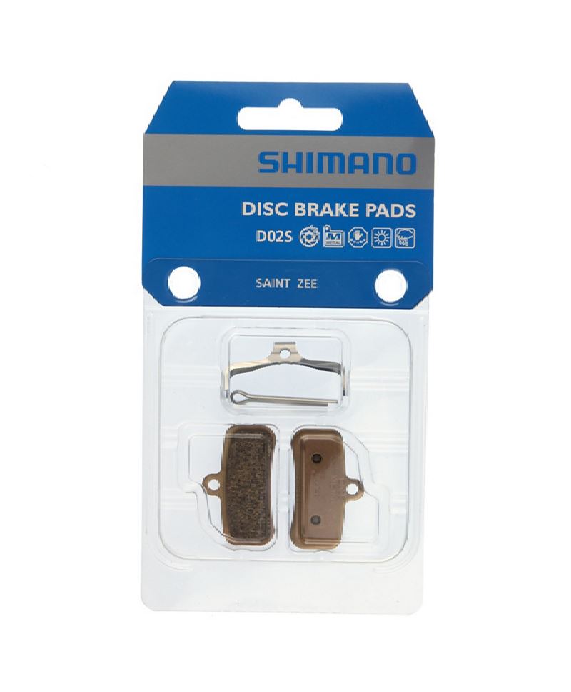 PASTILLAS FRENO SHIMANO D02S METALICAS SAINT ZEE