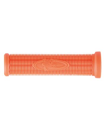 Orange lizard charger grips