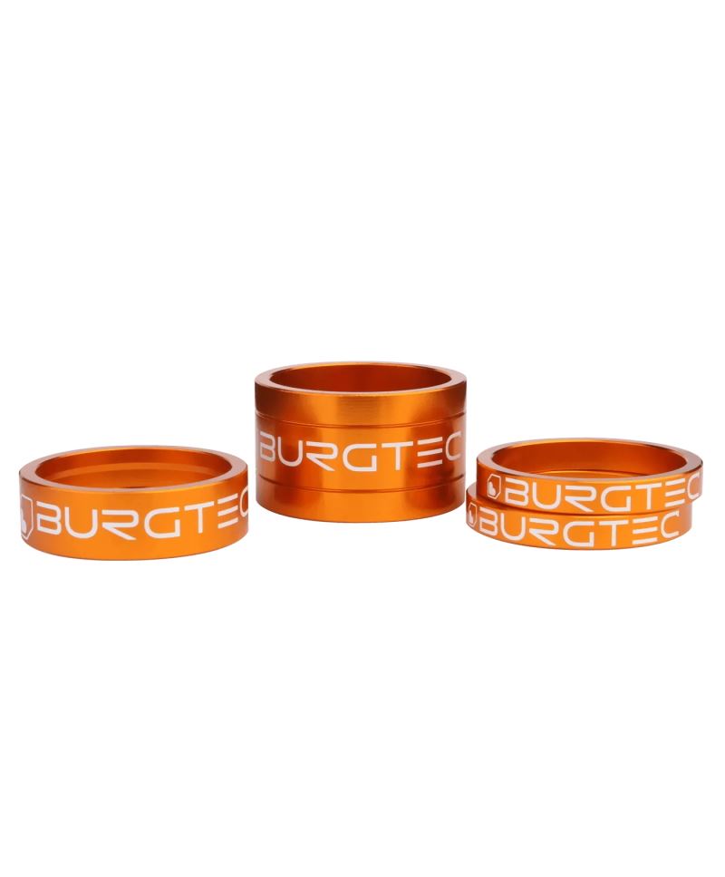 ARANDELAS DIRECCIÓN BURGTEC 5MM-10MM-20MM IRON BRO ORANGE