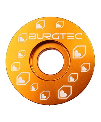 TAPA DIRECCIÓN BURGTEC NARANJA