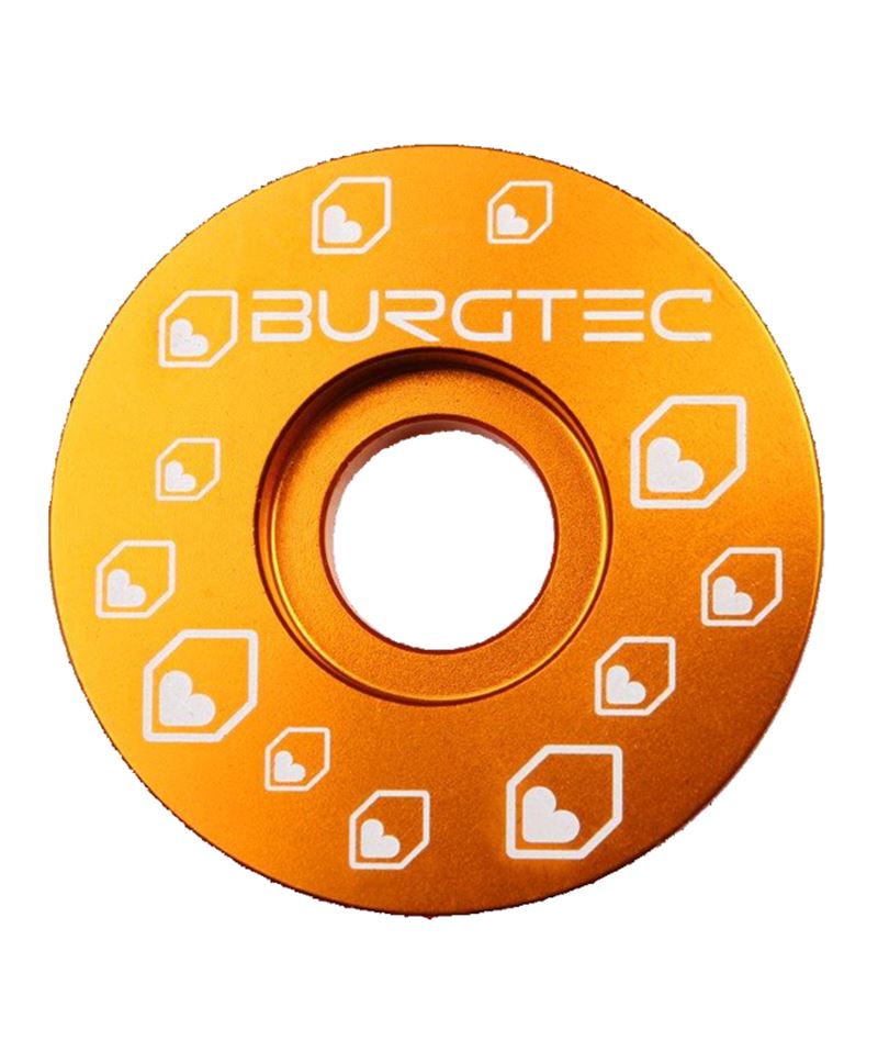 TAPA DIRECCIÓN BURGTEC NARANJA