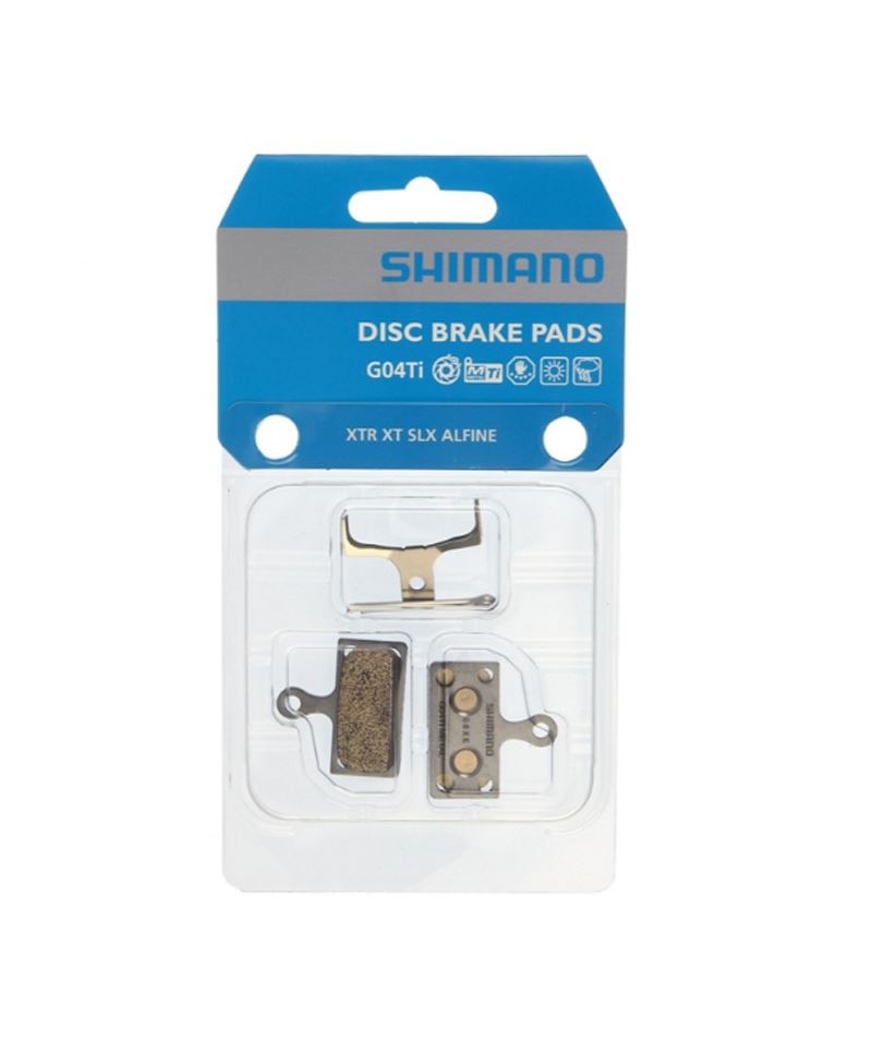 PASTILLAS FRENO SHIMANO G04TI-MX METALICAS