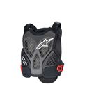 PETO ALPINESTARS A-6 PLASMA NEGRO/ANTR/ROJO