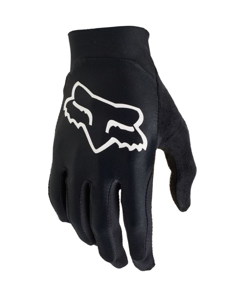 GUANTES LARGOS FOX FLEXAIR NEGRO