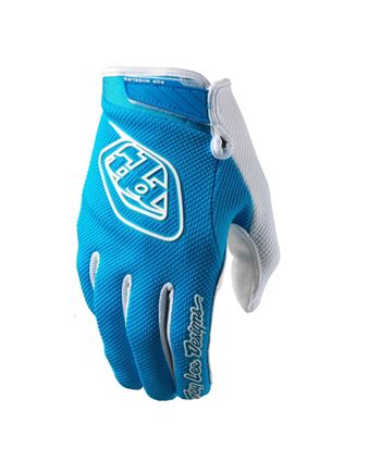 Long gloves troy lee air blue