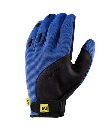 Long gloves mavic crossmax blue