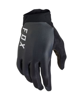 Long gloves fox flexair ascent black