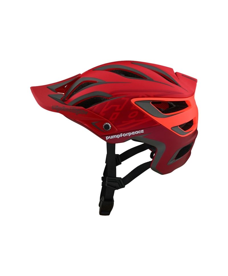 CASCO TROY LEE A3 MIPS PUMP FOR PEACE RED