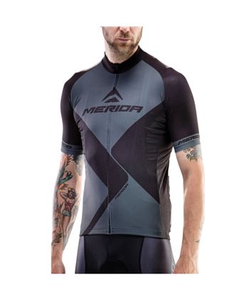 MAILLOT MANGA CORTA MERIDA SPORT GRIS