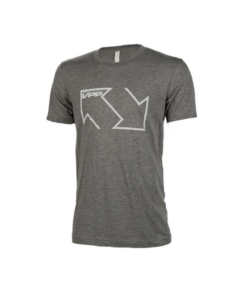 CAMISETA SANTACRUZ VPP ARROW GRIS-BLANCO