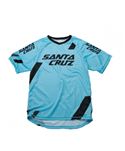 MAILLOT MANGA CORTA SANTA CRUZ TRAIL AZUL