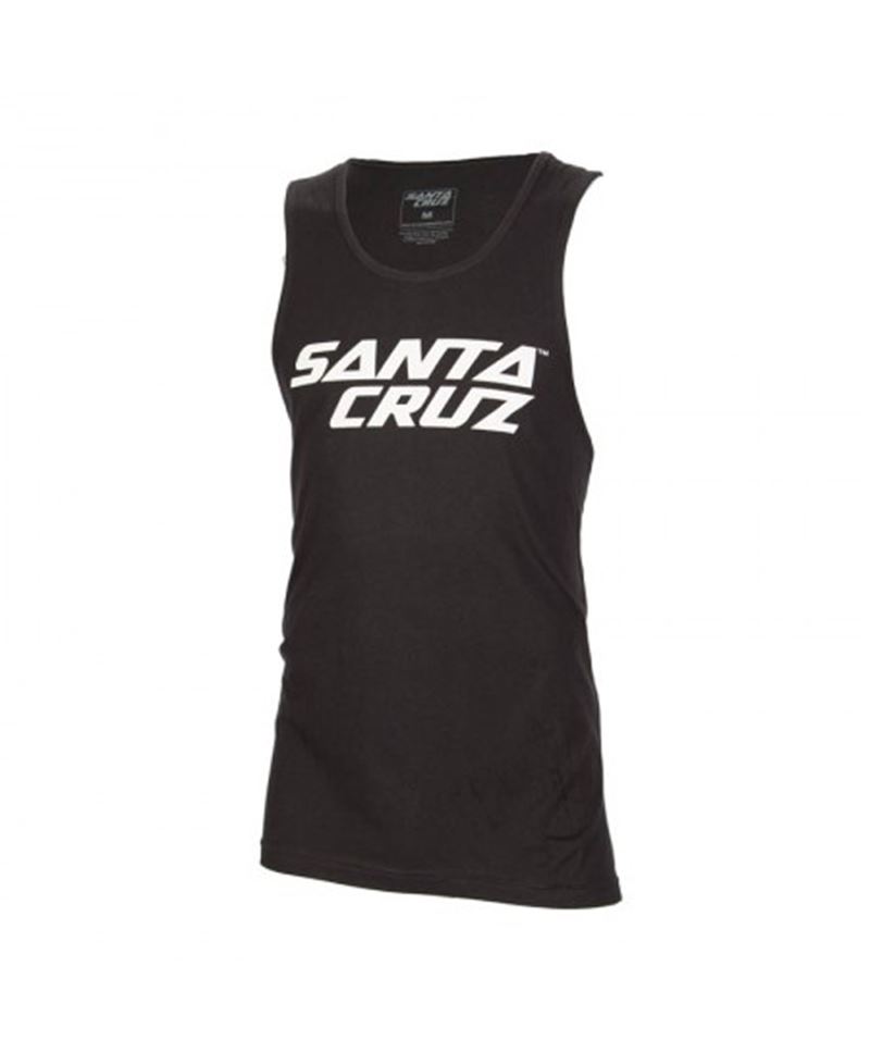 CAMISETA TIRANTES SANTACRUZ STACKED TANK BLACK/WHITE