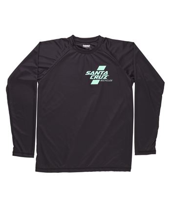 Long sleeve jersey santa cruz tech 2018 black-green