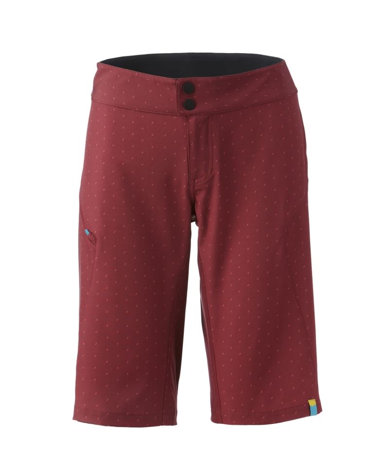 PANTALON CORTO YETI DAWSON DEEP RED SLANT (MUJER)