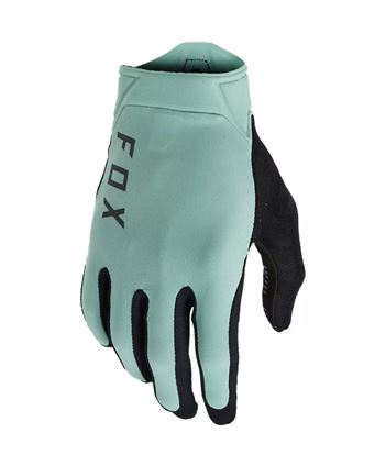 Long gloves fox flexair ascent cyan