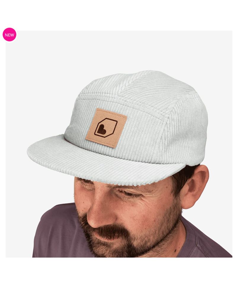 GORRA BURGTEC CORDUROY FIVE PANEL PISTACHO