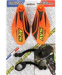 PROTECTOR MANO AVS MTB NARANJA