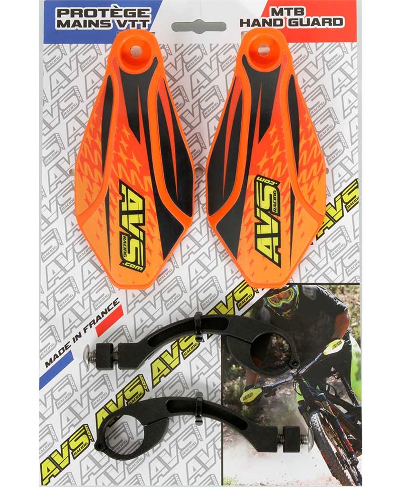 PROTECTOR MANO AVS MTB NARANJA