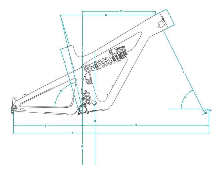 Bicicleta de enduro Yeti SB165 27,5 2022